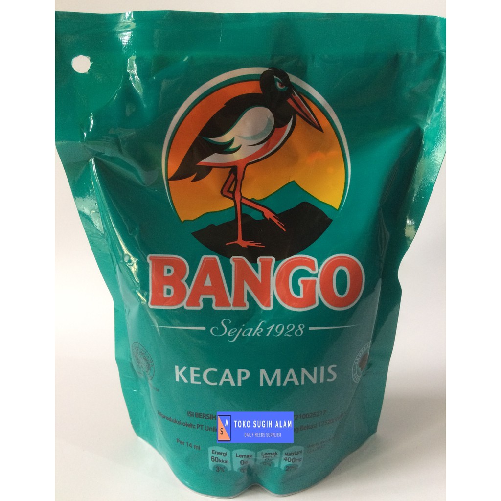 

BANGO KECAP MANIS POUCH 400 ML