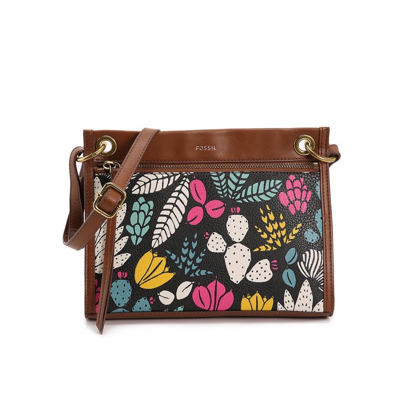 PRELOVED tas fosil bag fsil violet crossbody