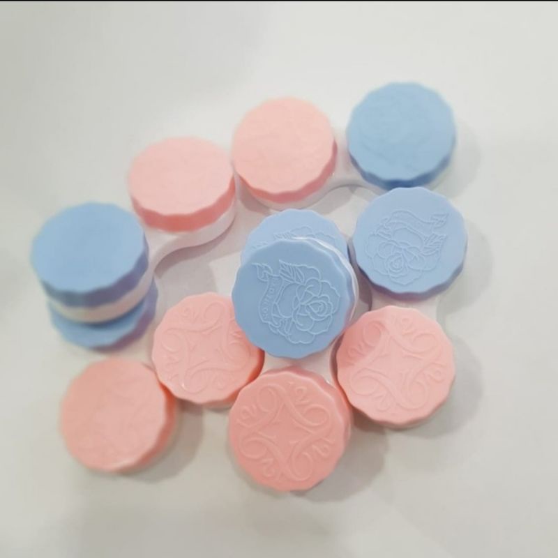 Lens case Softlens EXOTICON / Tempat Softlens X2 Exoticon / Wadah Softlens X2 / lenscase softlens X2 exoticon