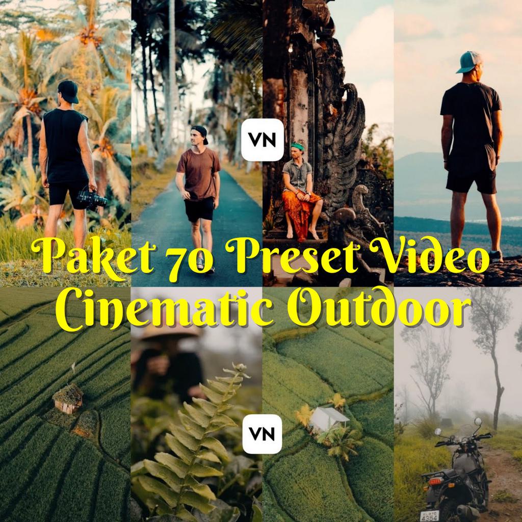 Paket 70 Preset Video Cinematic Outdoor