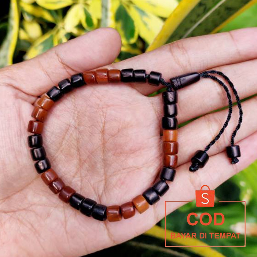 ✅COD Gelang Tasbih Kesehatan Kaukah Kaokah Kaukkah Kokkah Kokka Kaoka Koka Asli Original 33 Butir Couple Pria Wanita