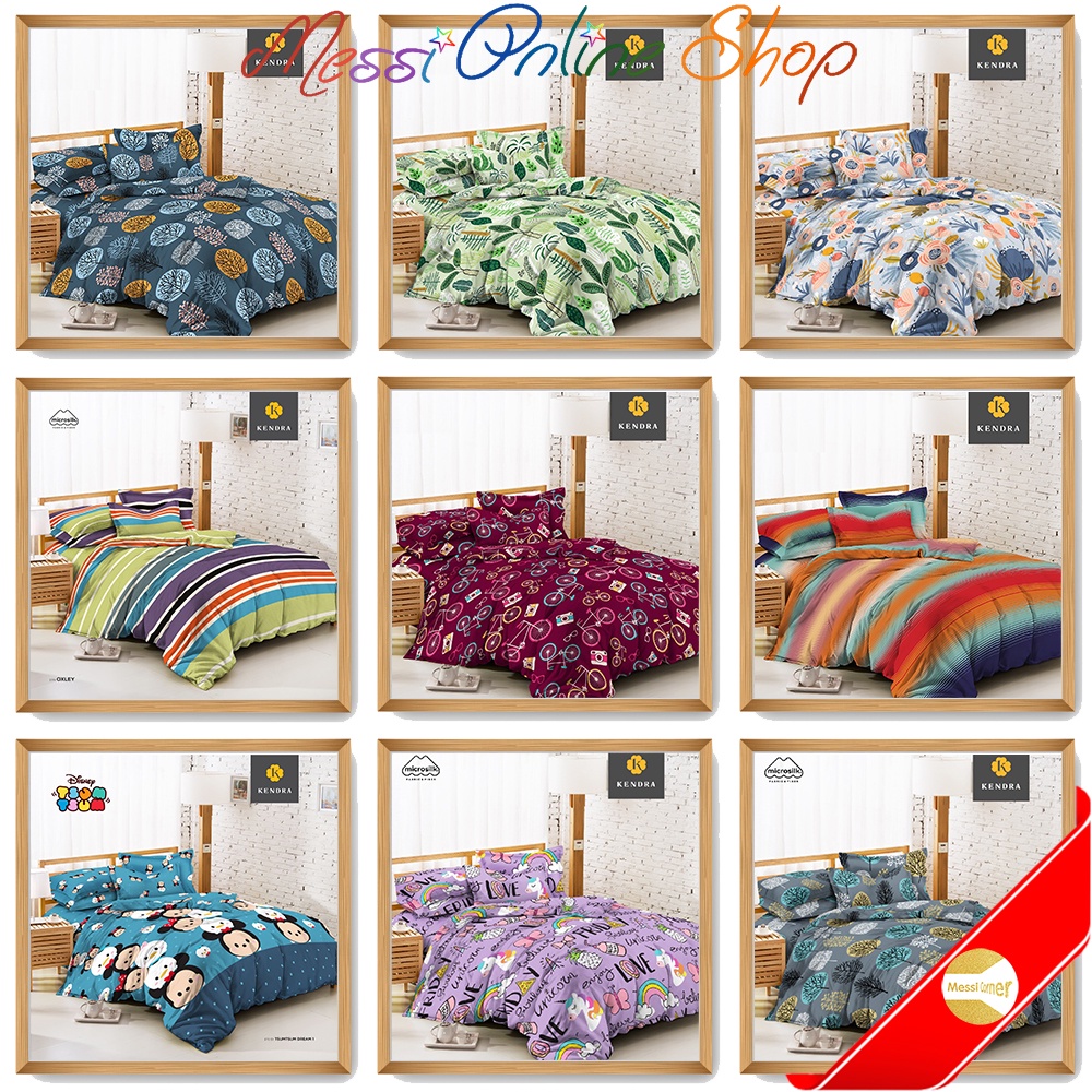 Kendra Sprei 140X200 Tinggi 20 Cm Set (Tanpa Bed Cover Atau Selimut) Queen Bed Size 140X200X20