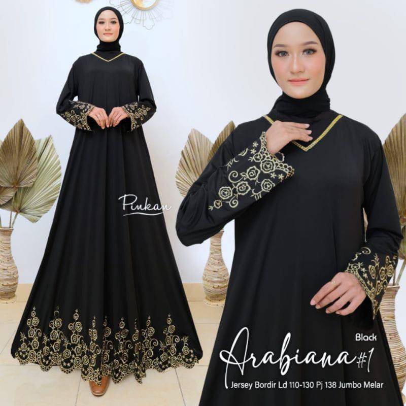 ARABIAN #1 MAXY TERLARIS// COD BAYAR DITEMPAT// GAMIS JUMBO TERBARU// ABAYA WANITA 2021//DRESS