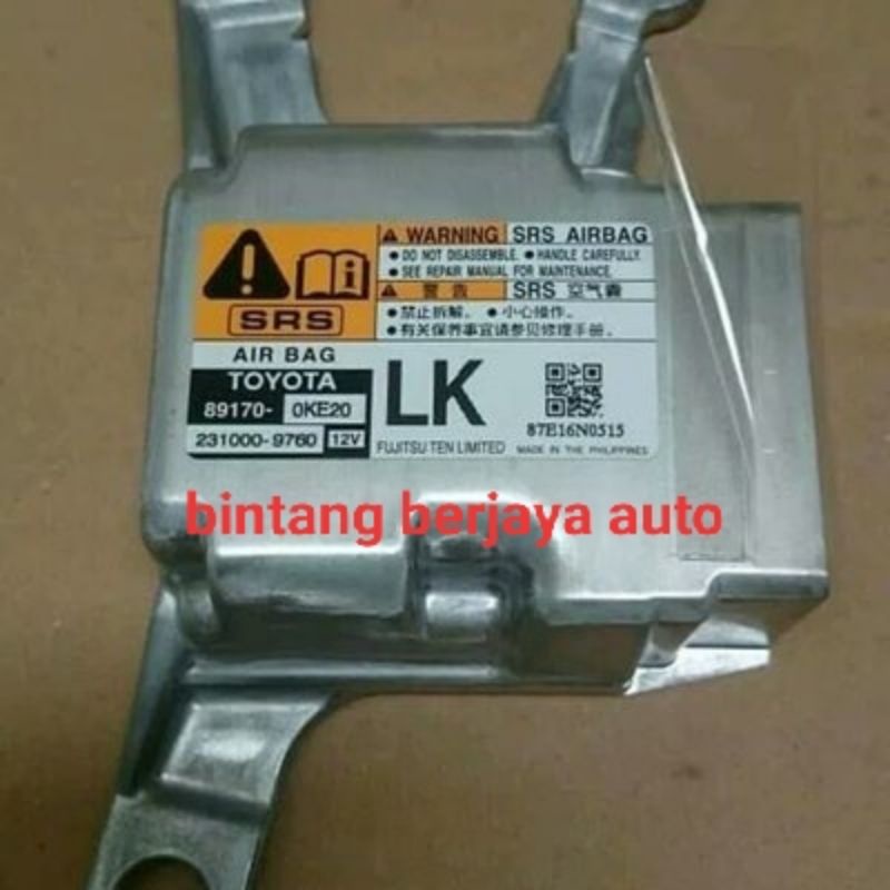 MODUL AIRBAG INNOVA REBORN 89170-0KE20