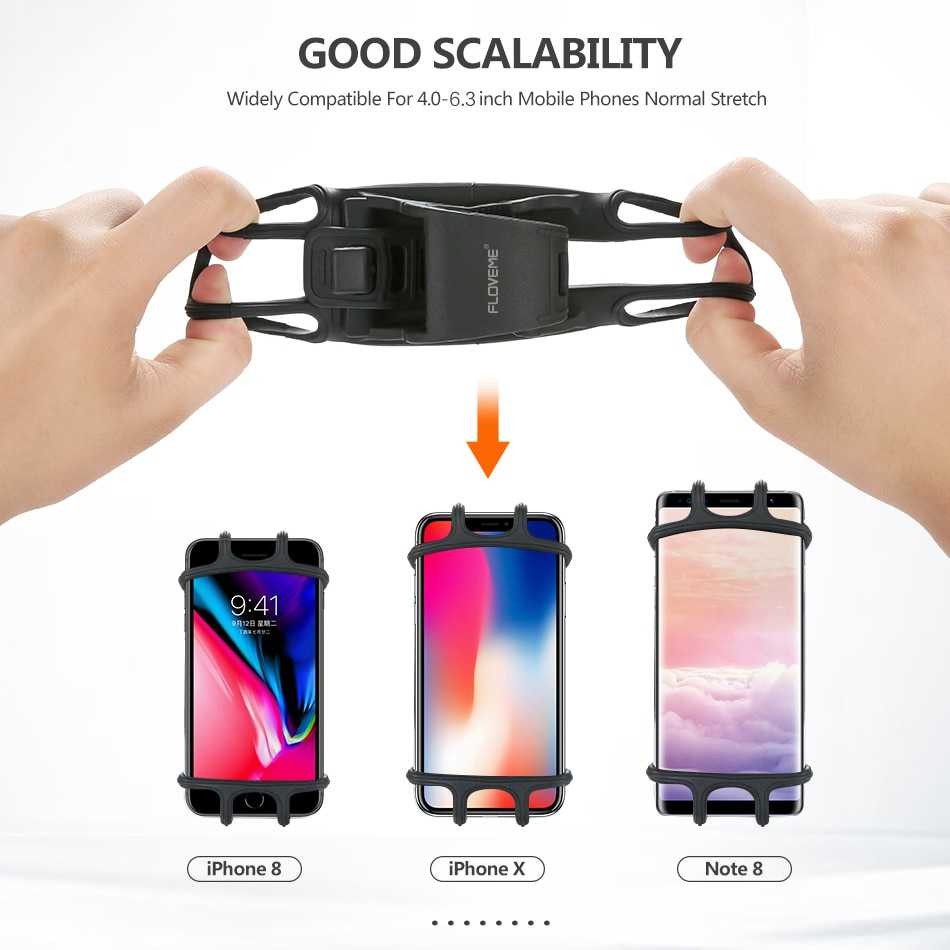 Holder Smartphone Stang Sepeda Universal Bicycle Stand Handphone Murah Stan HP Perlengkapan Outdoor