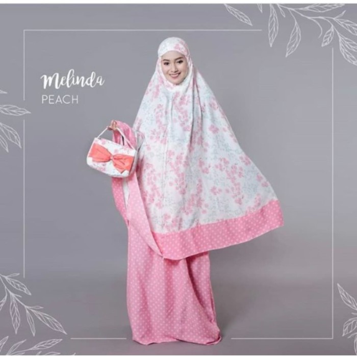 Mukena Dewasa Kekinian Terlaris Mewah Perempuan Peralatan Sholat Bordir M3A4 Besar Rayon Adem Karet 