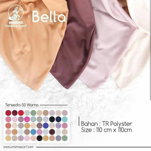 NEW ARRIVAL  LIMITED  SQUARE BELLA BY UMAMA SCARF