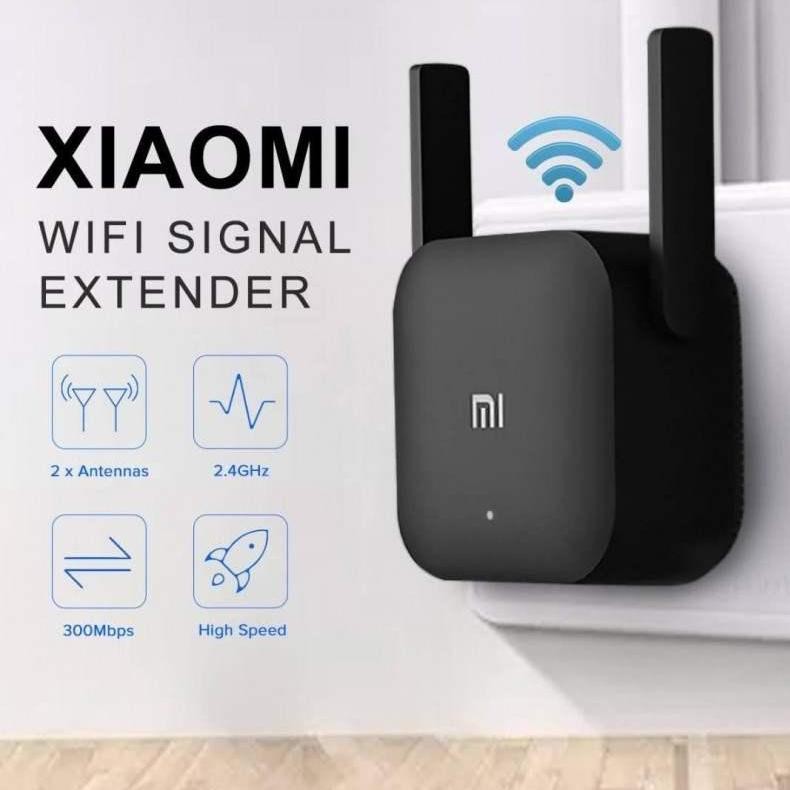 C_  Xiaomi Mi WiFi Repeater Range Extender PRO 300Mbps Router Garansi TAM