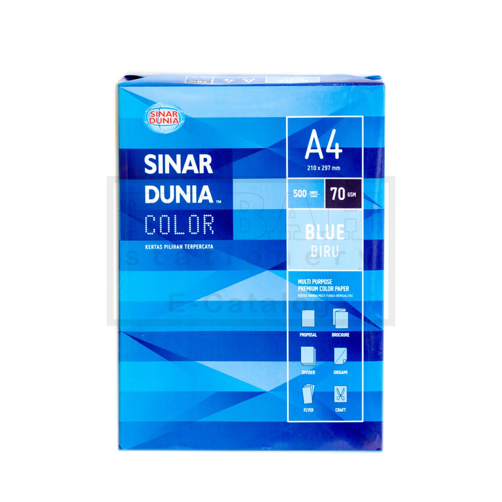 

GILDA - SIDU Kertas HVS Warna A4 GSM 70
