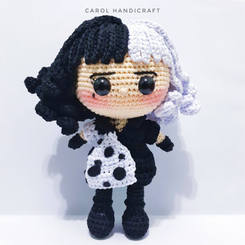Amigurumi /Boneka Rajut Cruella de Vil