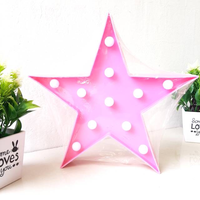 LAMPU TIDUR KEKINIAN LAMPU HIAS LAMPU DEKORASI BINTANG