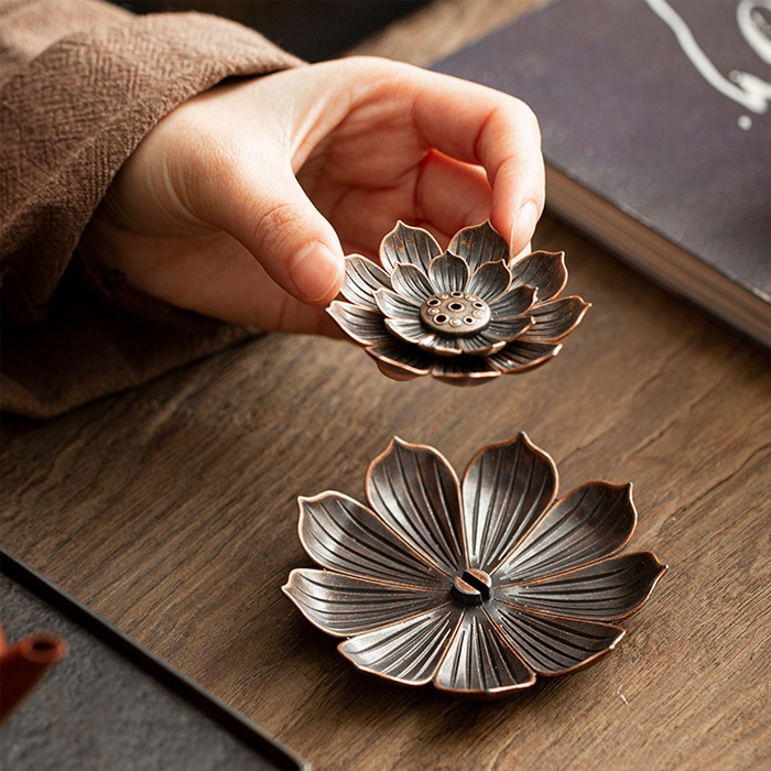 Tempat Dupa Gaharu Dupa Arab Tempat Bakar Dupa Lidi Model Bunga Lotus Canang Bali