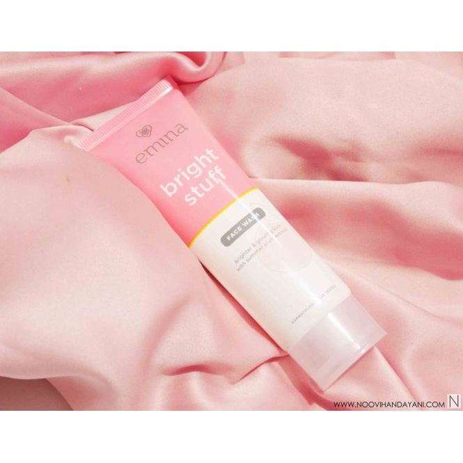 EMINA BRIGHT STUFF FACIAL WASH 50ml/ FACIAL WASH BRIGHSTUFF/ FACIAL WASH/ EMINA FACIAL WASH