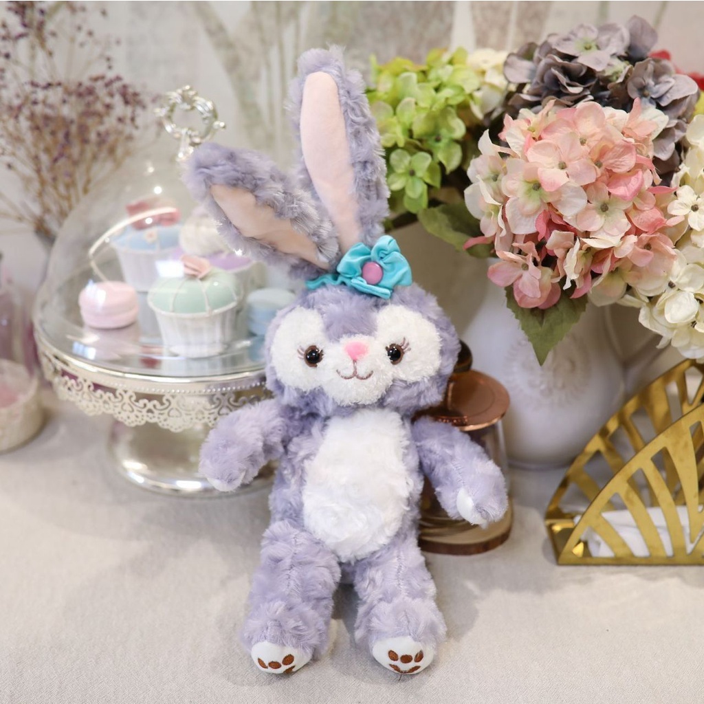 BONEKA STELLA LOU KELINCI UNGU BUNNY RABBIT DUFFY AND FRIENDS 35cm