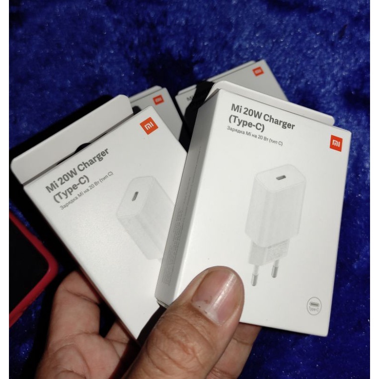 XIAOMI MI CHARGER 20W TYPE C FAST CHARGING ORIGINAL / CHARGE XIAOMI 20 W