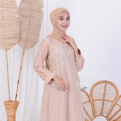 Tille Memutar Nayaka Batik - Batik Couple Davina Maxy Tulle Dpn-blkg | Ready Anak | Couple Keluarga