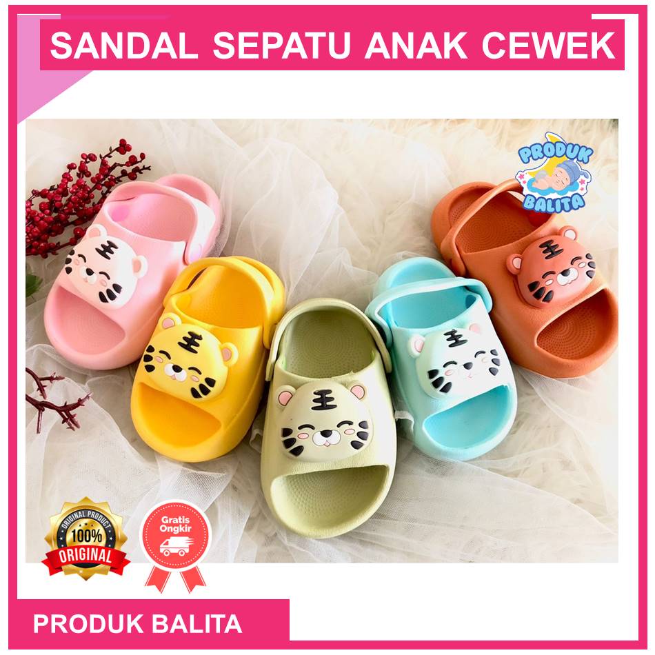 Sepatu Sandal Anak Bayi Balita Perempuan Laki-laki Sandal Slop Anak Karakter Terlaris