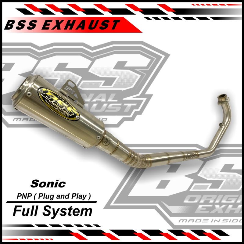 Knalpot BSS Sonic Original BSS
