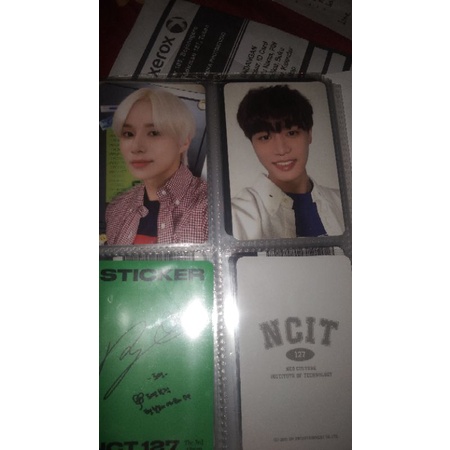 Id card yuta, Id card taeyong, PC taeil NCIT, Pc Jungwo NCIT