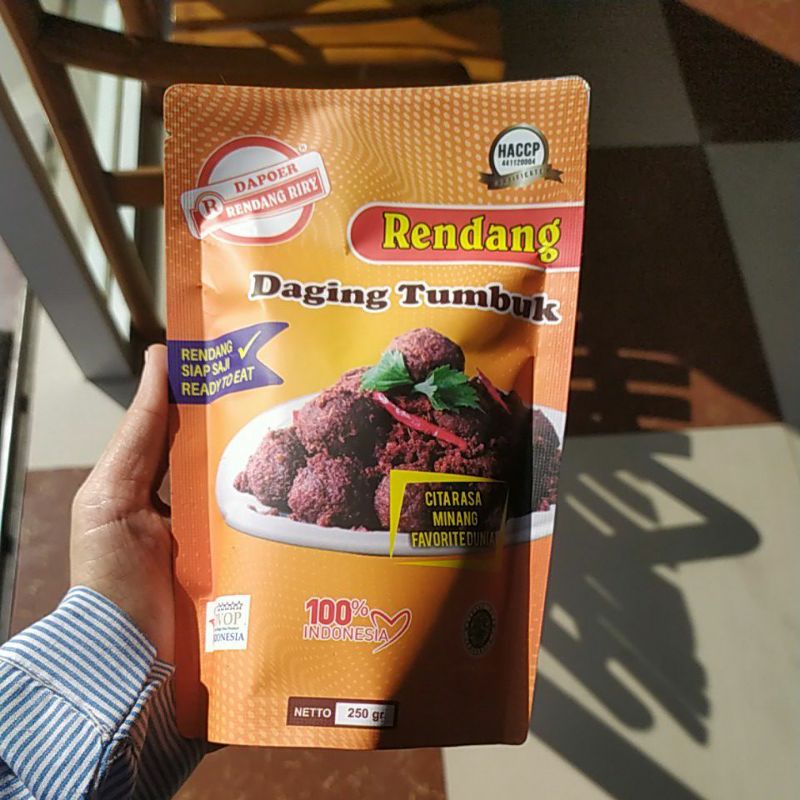 

Rendang Tumbuk Daging Sapi Dapoer Rendang Riry