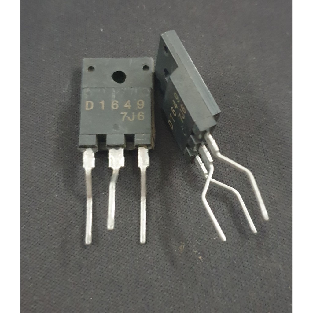 Transistor D1649 Horizontal Deflection Output dgn Damper Diode - Tekuk
