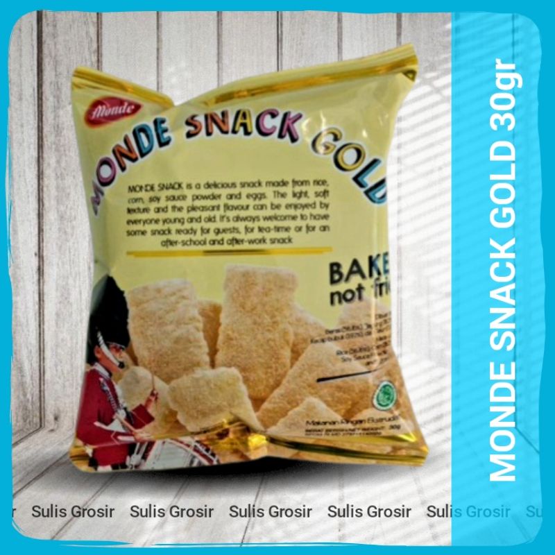 Monde Snack Gold 30gr