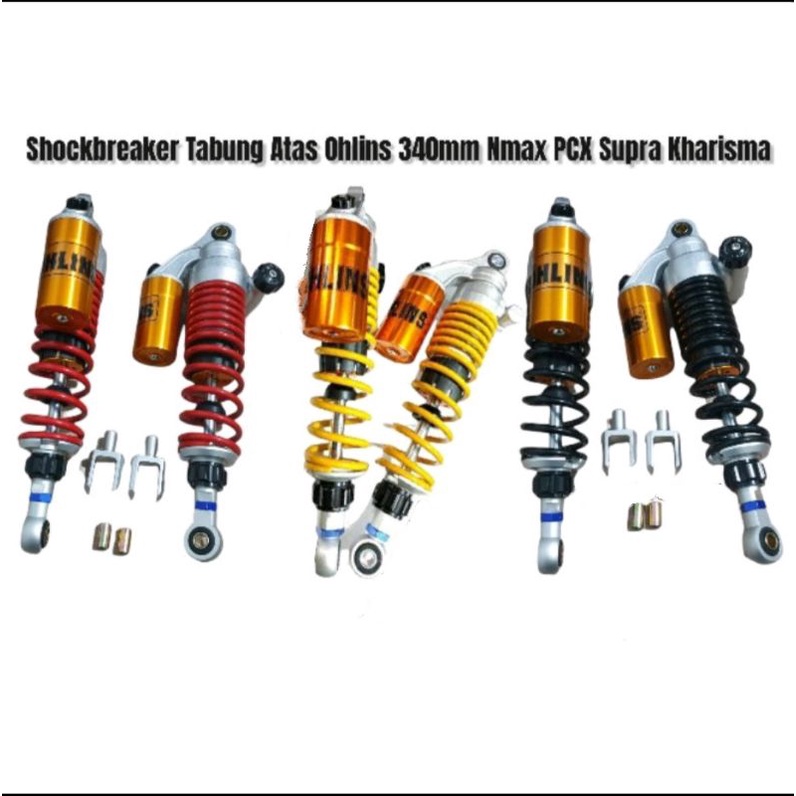 Shockbreaker ShockTabung atas Ohlins 340mm Nmax Pcx Kharisma Supra X