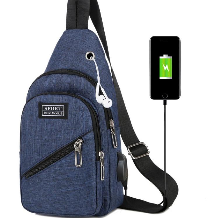 Terlaris.. TAS PRIA Murah Selempang USB SPORT Xiuxianxilie