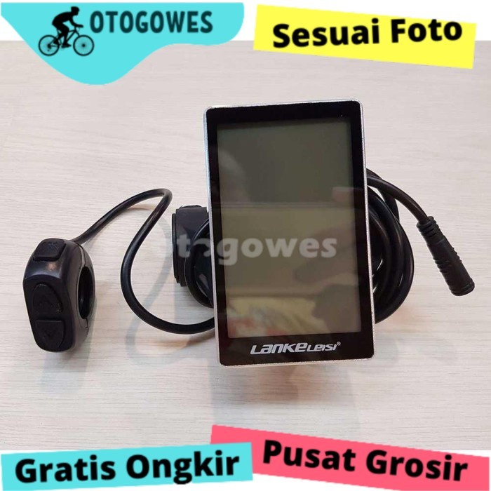 Speedometer LCD Screen Sepeda Listrik for S600 Lankeleisi