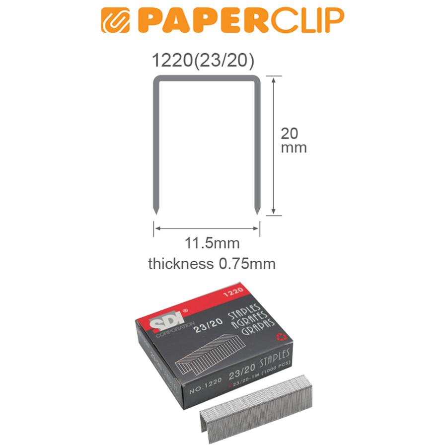 

STAPLES SDI 1220 23/20