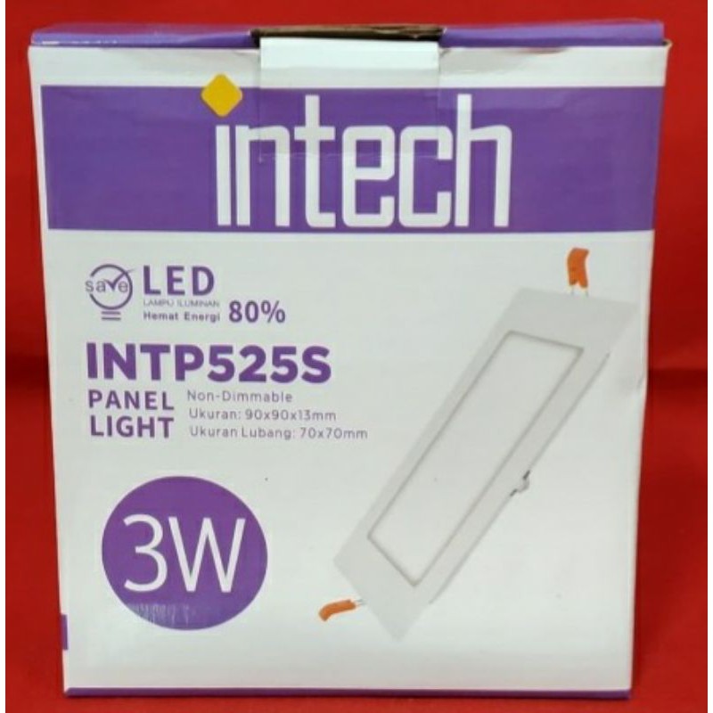 Downlight LED INTECH 3 Watt Kotak