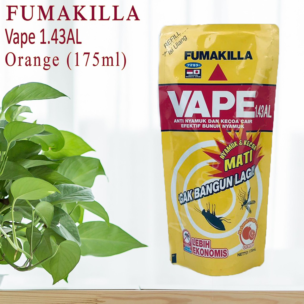 Fumakilla / Vape ./ Anti nyamuk dan kecowa / Orange