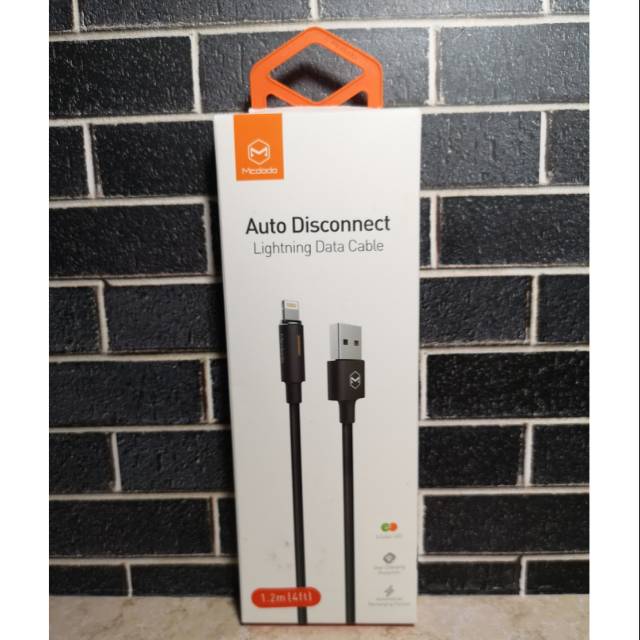 Mcdodo auto disconnect ligthning gen 2 cable 1.2 m