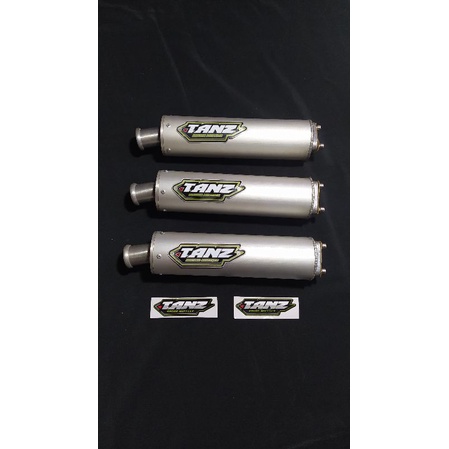 Silencer 2tak Full alumunium untuk ninja fizr king satria Replika tyga aitech