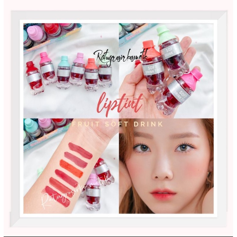 ECER!!! LIPTINT SOFT DRINK TINT/LIPTINT GALON NO.7041/LIP TINT SOFT DRINK NO.7057