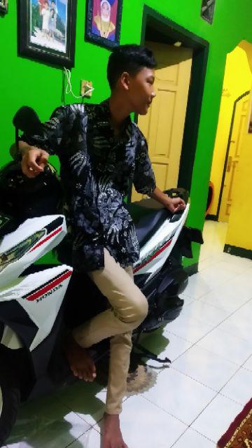 Maura Couple - Sania Ruffle Batik Couple Ori Ndoro Jowi Garansi Termurah Shopee -  Batik Manggar Abu