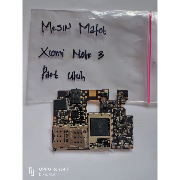 mesin matot redmi note 3