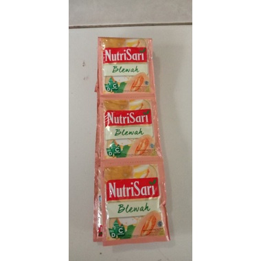 

NutriSari rasa Blewah 1 renceng 10 pcs x 11 gr