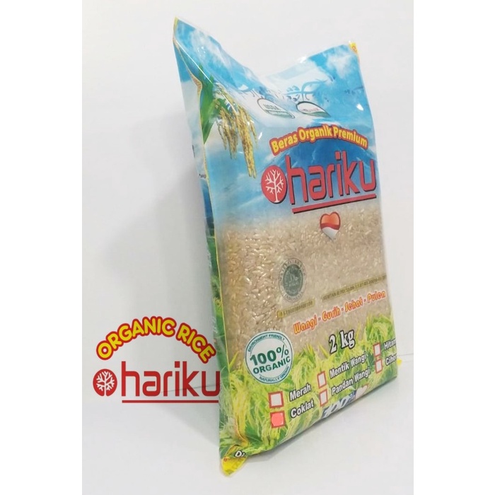 

540ffiepp Beras Coklat Organik Hariku 2 Kg 244Q40112