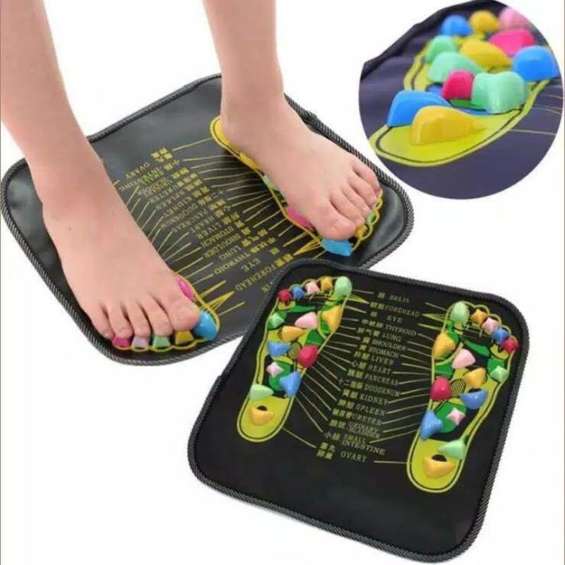 Matras Pijat Refleksi Kaki Massage Mat Batu Acupressure Stone