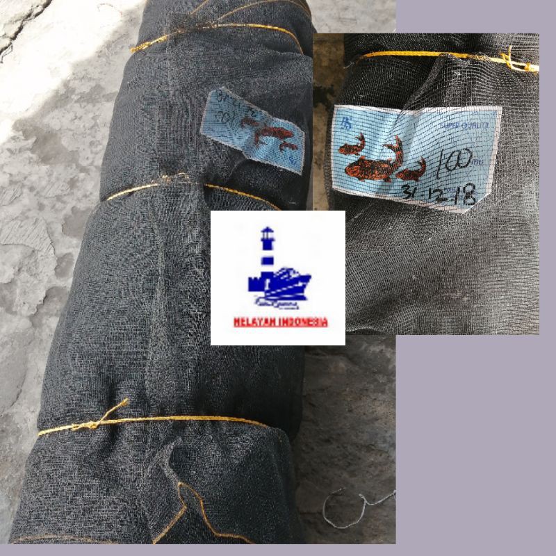 Waring Hitam CAP 3 IKAN 1,2 x 100