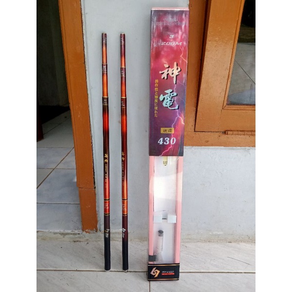 joran pancing Litian expert 430 cm ( zoom 3 )