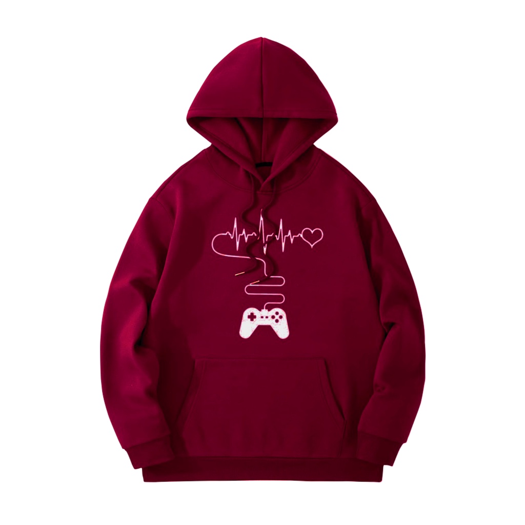 JOYSTICK GAME Jumper Hoodie II JOYSTICK GAME Sweater Hoodie II Sweter Oblong Topi SIZE M - XL ( Pria &amp; Wanita / Anak &amp; Dewasa )