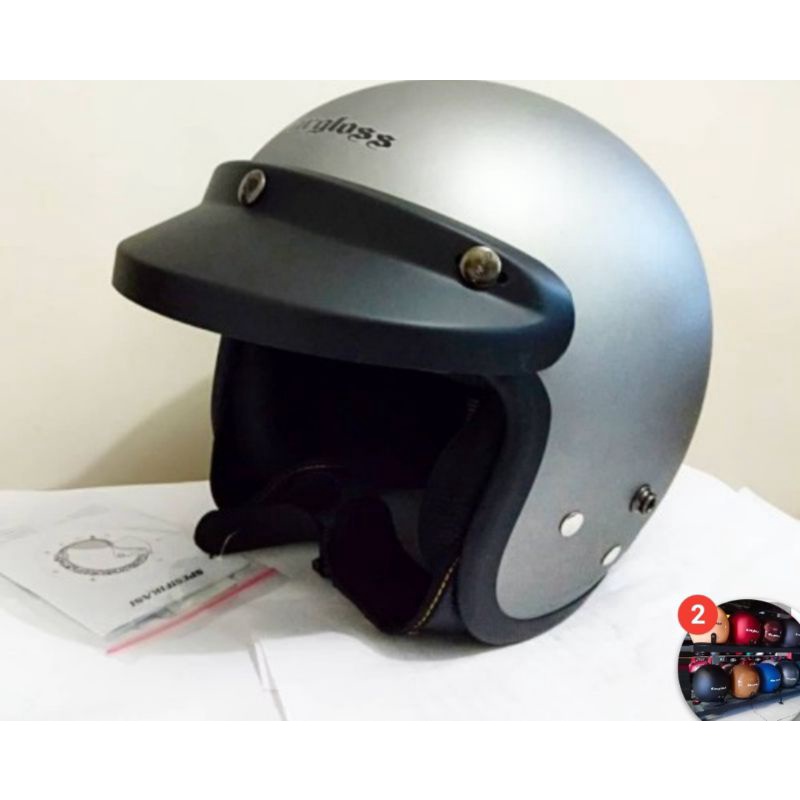 HELM CARGLOSS ORIGINAL SILVER DOP