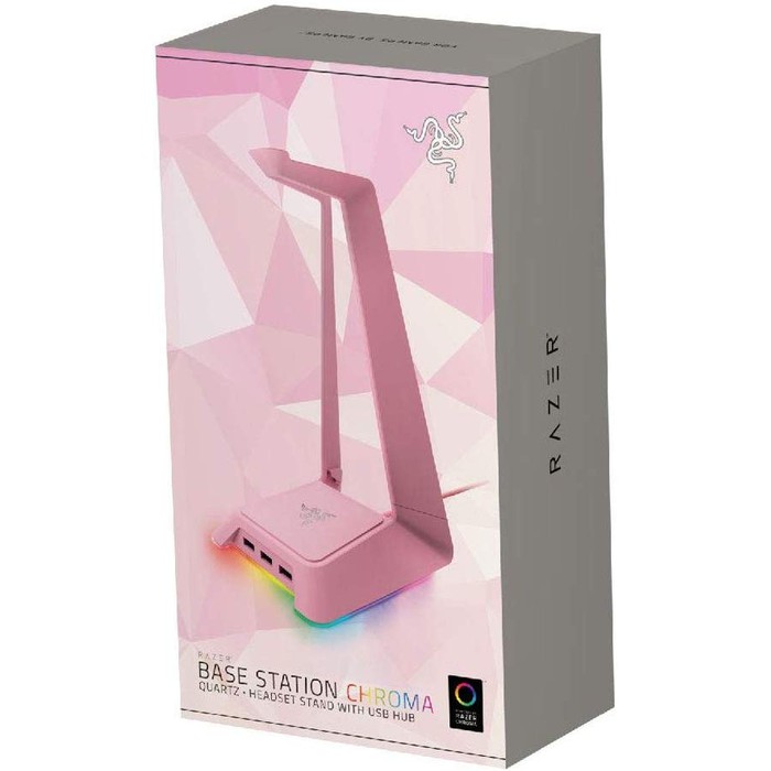 Razer Base Station Chroma Quartz Pink RGB Headset Stand / Cradle