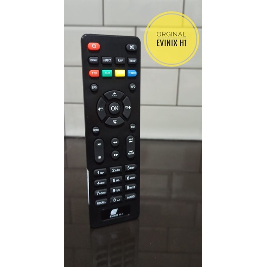 Remote | Remot Evinix Set top box H1