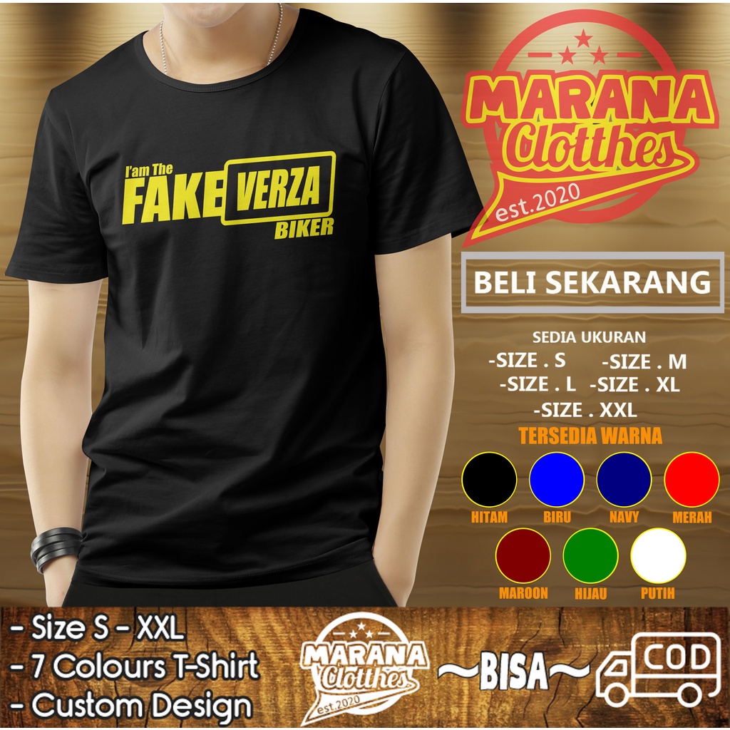 Kaos Baju Fake Verza Kaos Otomotif