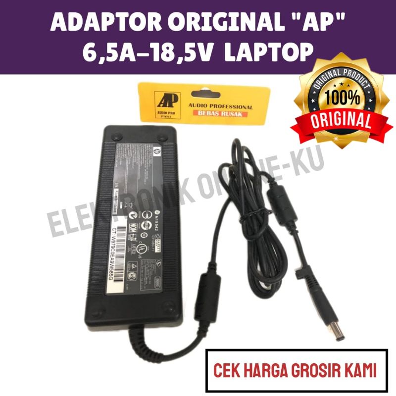 ADAPTOR 6,5A 18,5V LAPTOP ORIGINAL