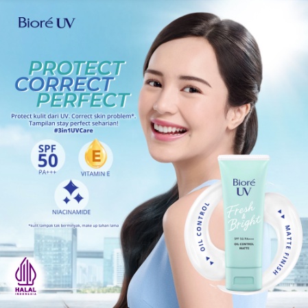 Biore Sunscreen UV Aqua Rich / Fresh &amp; Bright | Oil Control Matte / Instant Cover
