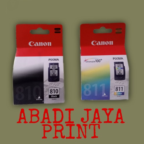 Paket Tinta Canon 810 811 Original